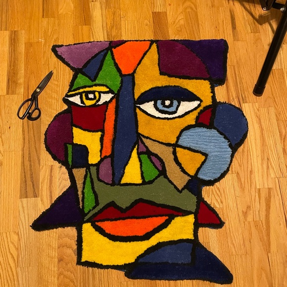 Handmade Tufted Rug - Picture 4 of 4